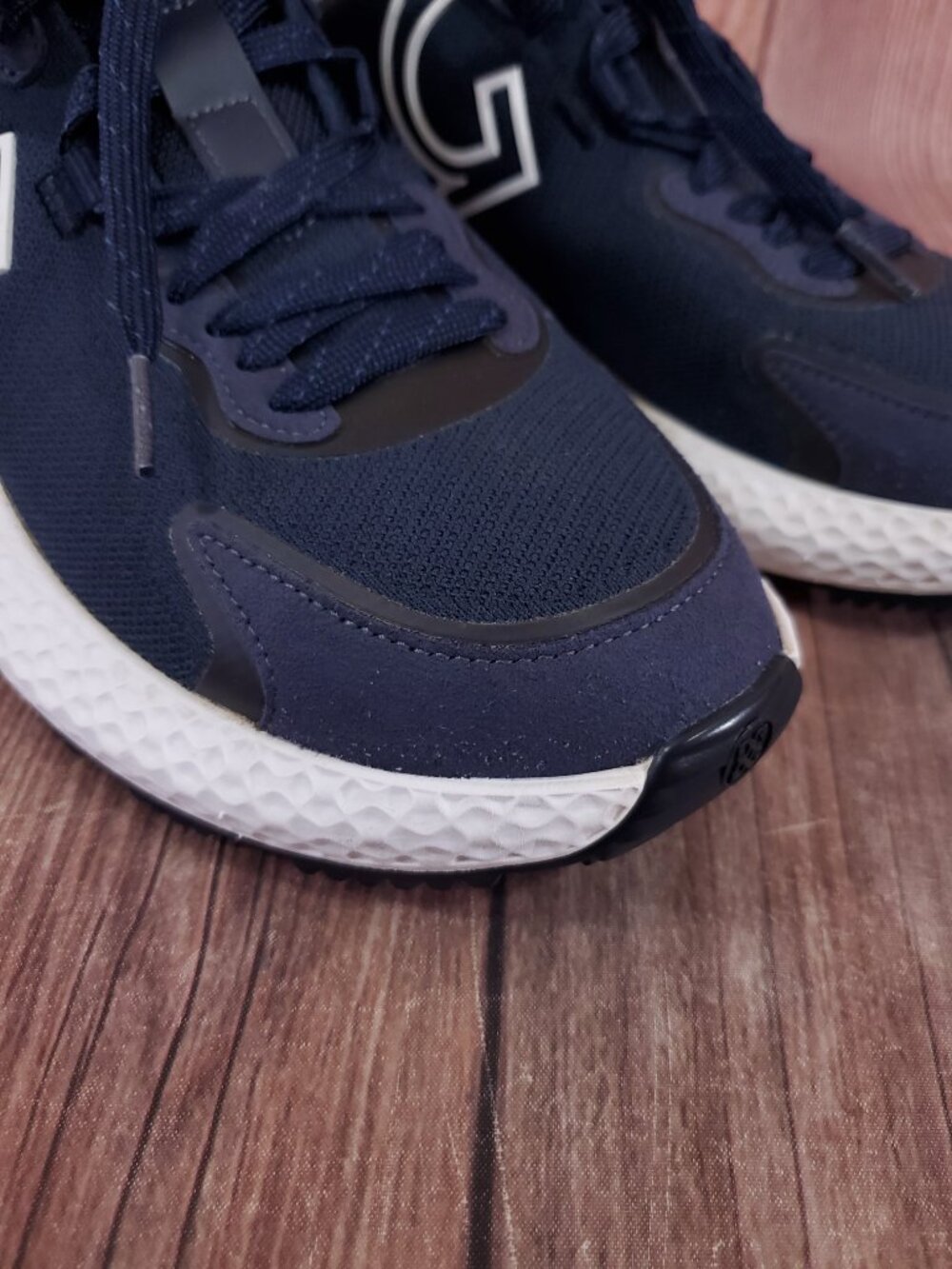 Gfore Mens Size 10 MG4X2 Knit Hybrid Golf Cross Trainer Shoes Navy G4MC0EF40 - Picture 6 of 16